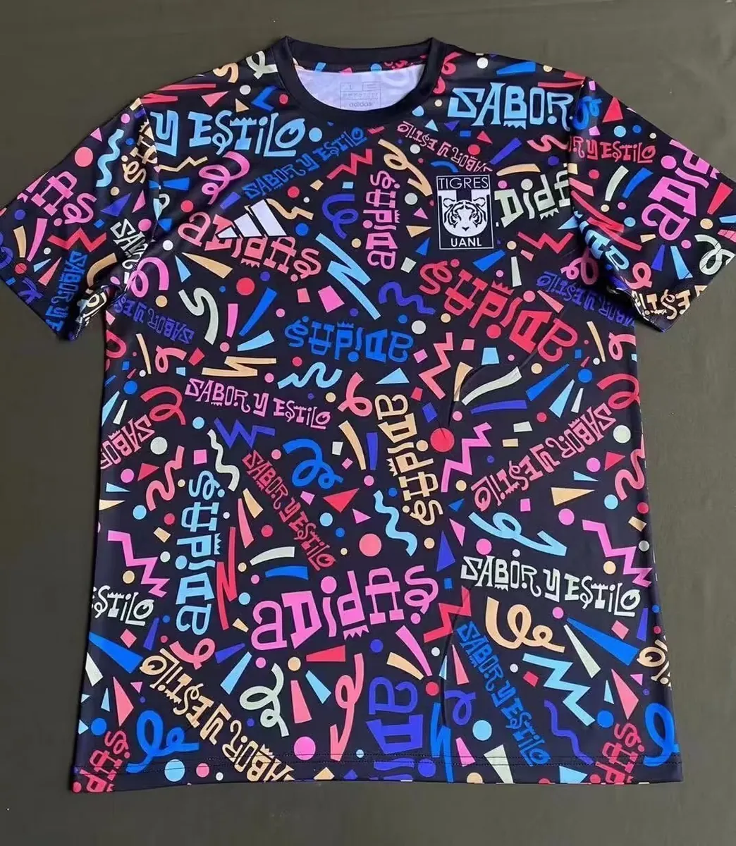 23-24 Tigres UANL Special Edition Colorful Shirt Soccer Jerseys Yupoo 2