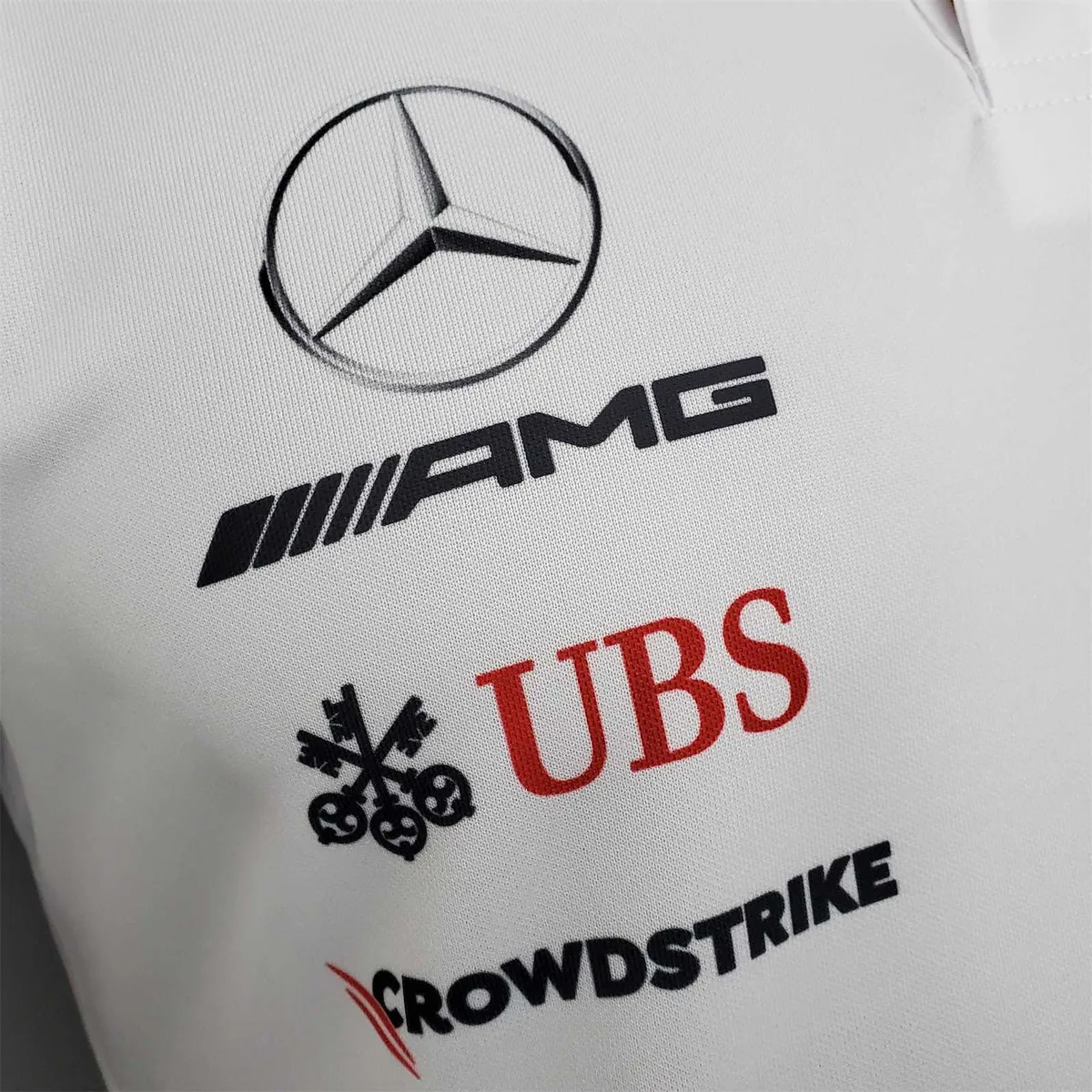 F1 Formula One racing suit; Mercedes POLO White 1