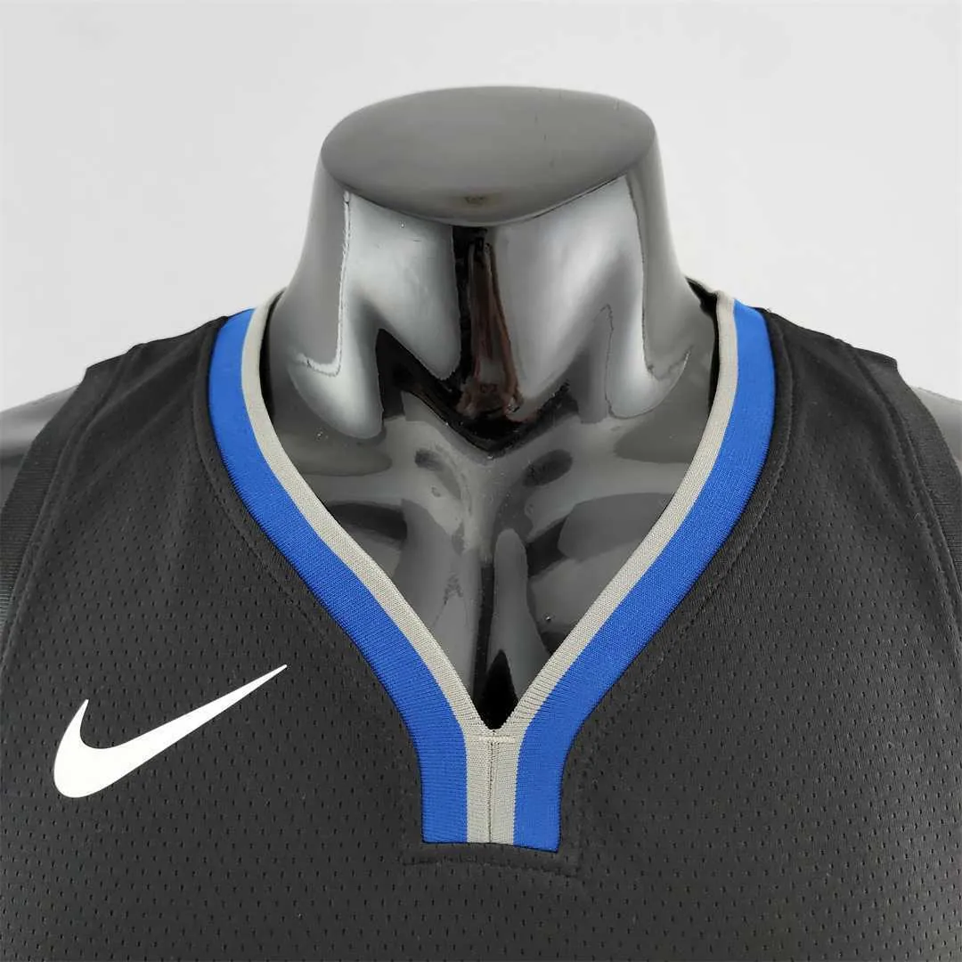 2020 KUMINGA#00 Warriors City Edition Black and Grey NBA Jersey 1