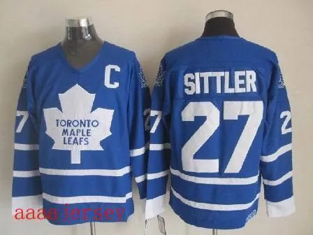 Toronto Maple Leafs retro ice hockey jersey M-3XL 多伦多枫叶队复古冰球服 8