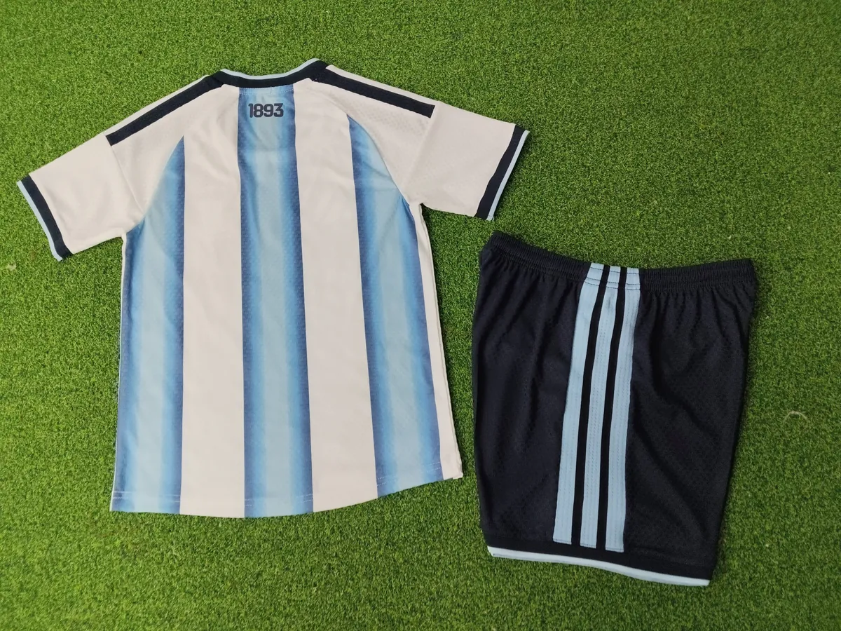2026 World Cup Argentina Home Kid Kits Player Version Children Sets AAAAJersey Supplier Yupoo 5