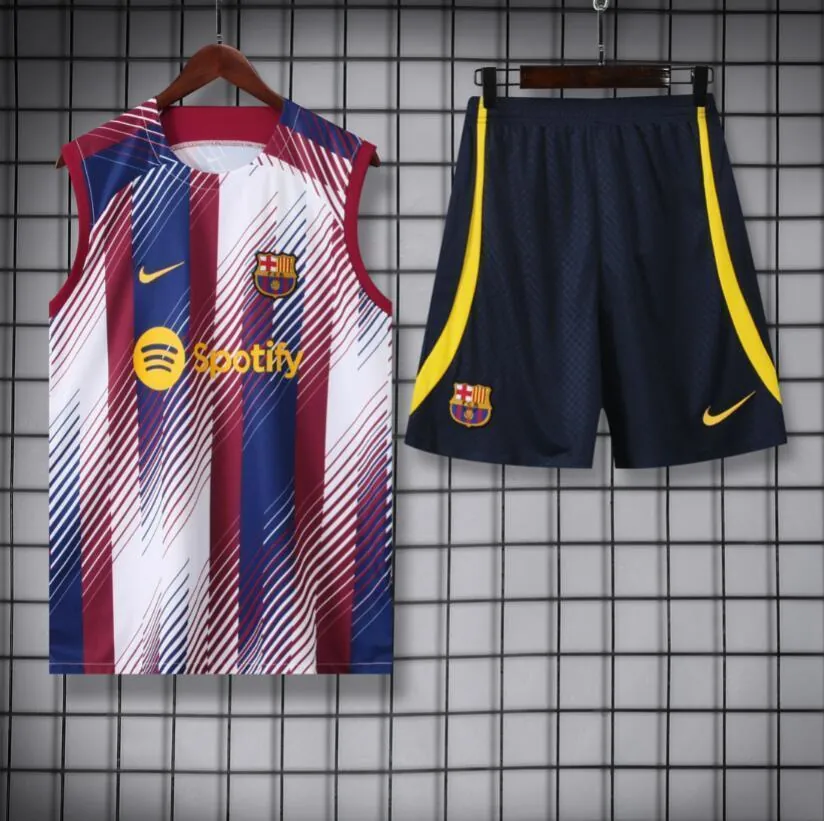 23-24 Barcelona Training Vest Kit S-XXL Soccer Jerseys 3