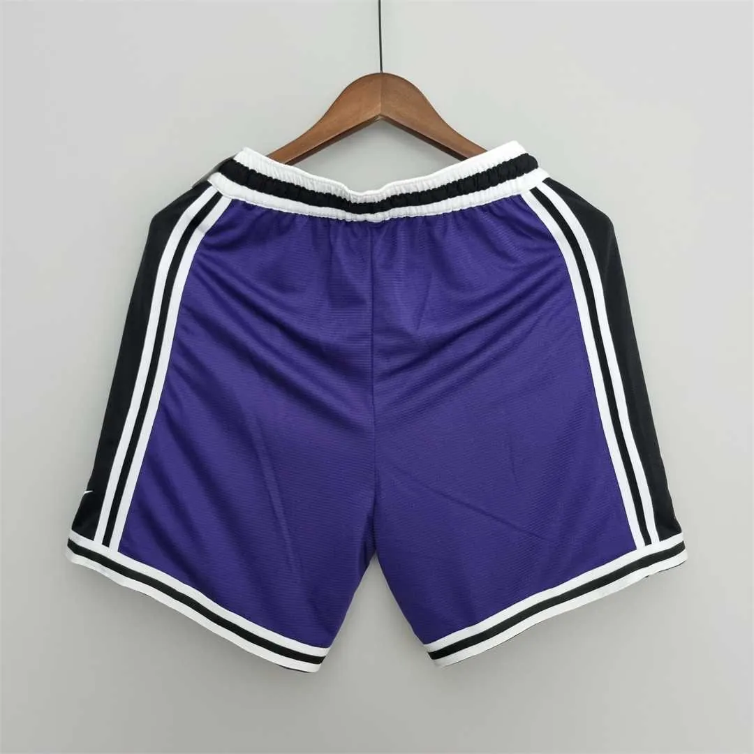 2022 Phoenix Suns NBA US Training Shorts Purple 6