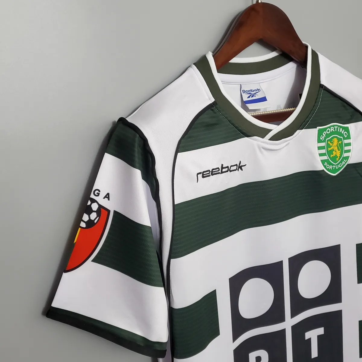 01-03 Sporting Lisbon Home Retro Kit Vintage Shirt Football Jerseys Yupoo 3