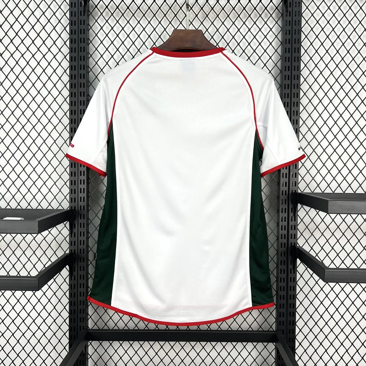 2002 Mexico Mens Away Football Retro Kit Vintage T-Shirt AAAAJersey Wholesale Yupoo 8 8