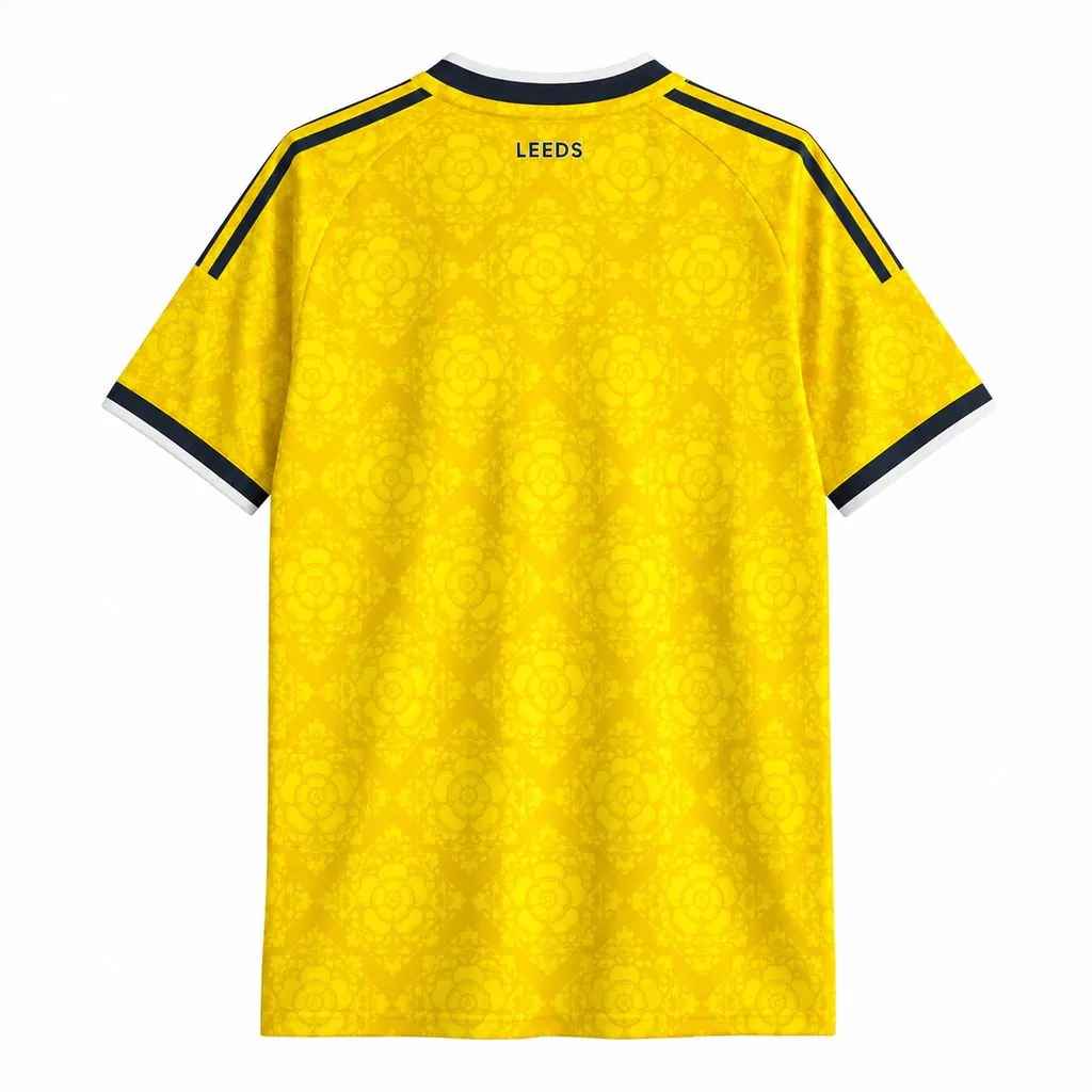 26-27 Leeds United Mens Away Kit Football T-Shirt AAAAJersey Supply Yupoo 10 6