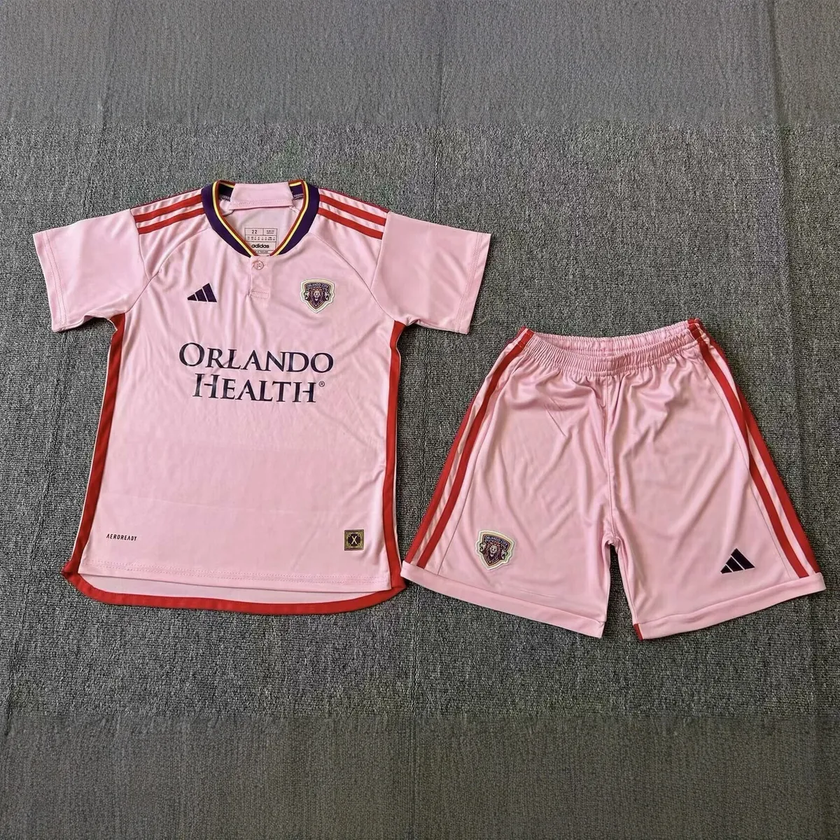 24-25 Orlando City Away Kids Soccer Jerseys Yupoo Football AAAAJersey Yupoo 2