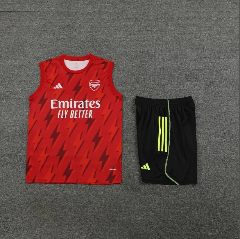 23-24 Arsenal Training Vest Kit S-XXL Soccer Jerseys 1