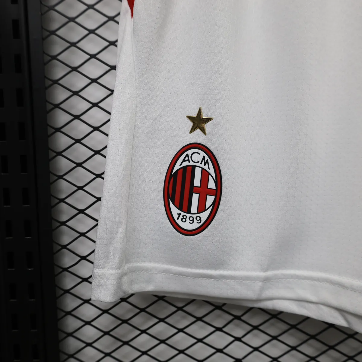 26-27 AC Milan Mens Home Player Version Football Shorts AAAAJersey Supply Yupoo 7 7