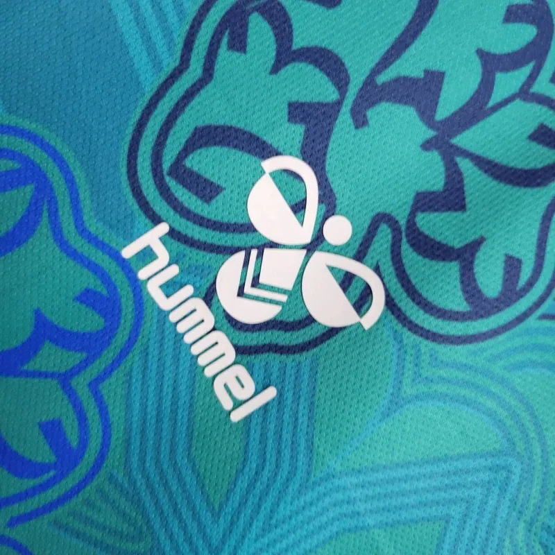 23-24 Everton Hummel Limited Edition Kit Pre-Match Shamrock Shirt Soccer Jerseys Yupoo 2