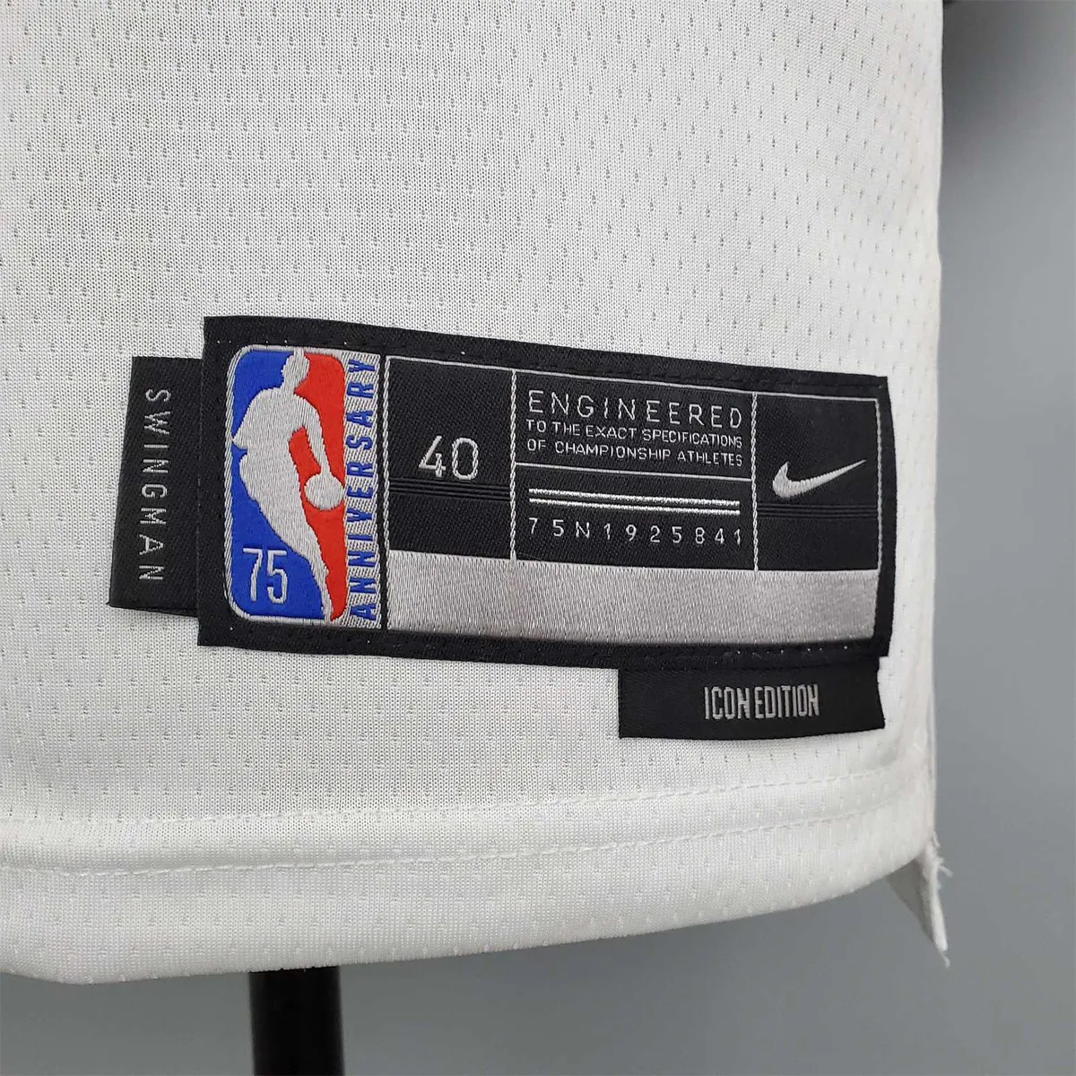 75th Anniversary Irving #11 Celtics White 6