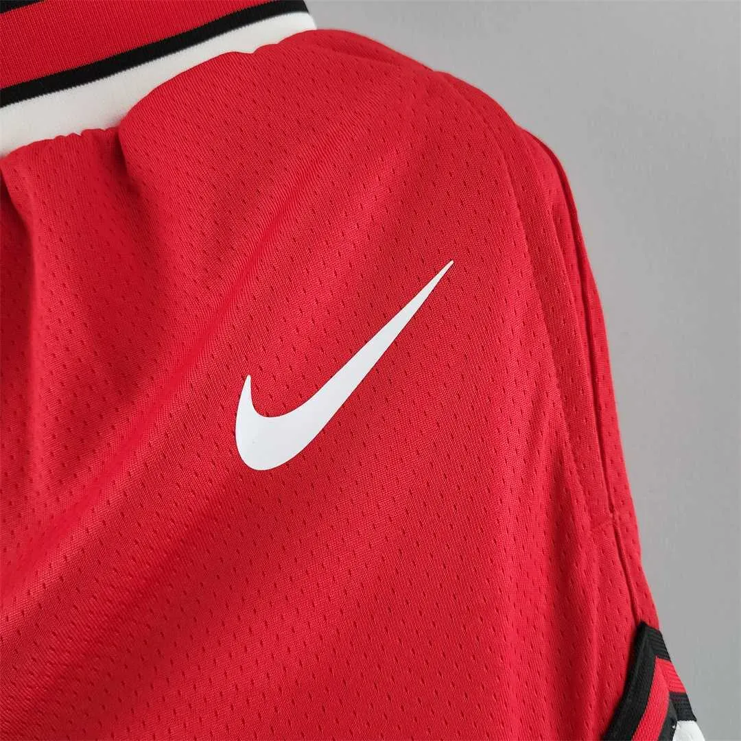 Chicago Bulls red NBA shorts 2