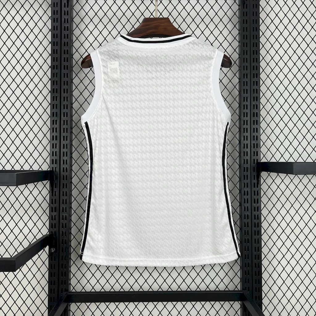 24-25 Real Madrid White Vest Soccer T-Shirt AAAAJersey Supplier Yupoo 3