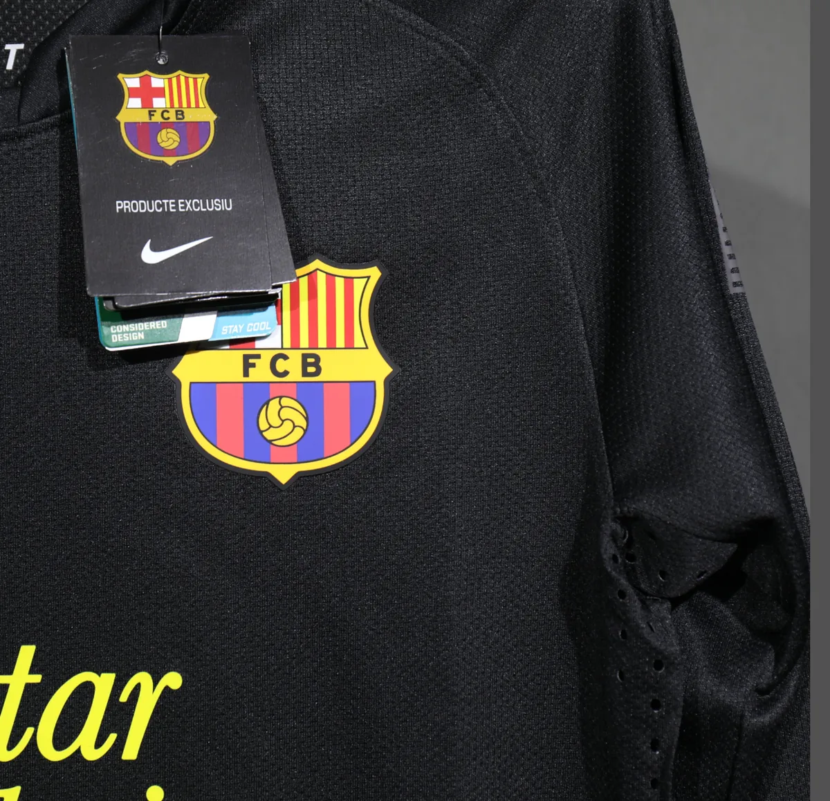 11-12 Barcelona Away Retro Kit Vintage Player Version Sino Shirt AAAAJersey Dropship Yupoo 3