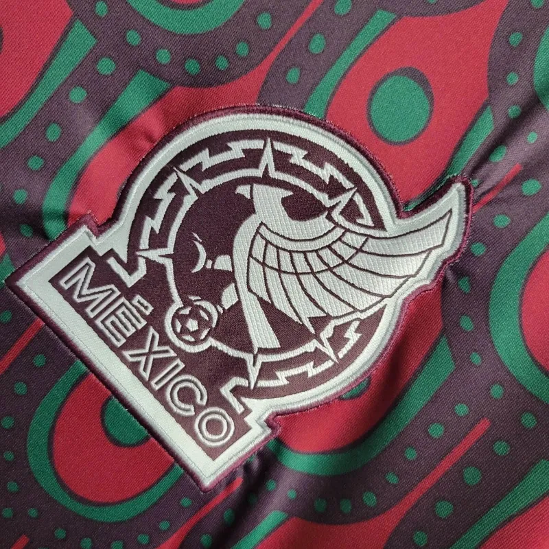 2024 Mexico Home Kit Long Sleeve Shirt Football AAAAJersey Supplier 2