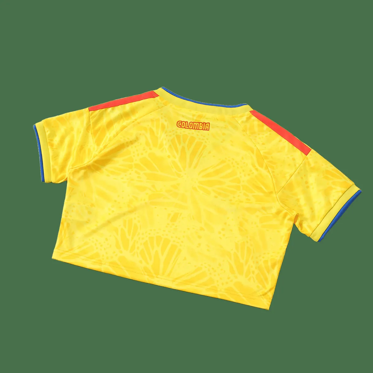 2026 FIFA World Cup Colombia Women Home Cropped Jersey AAAAJersey Supply Yupoo 6