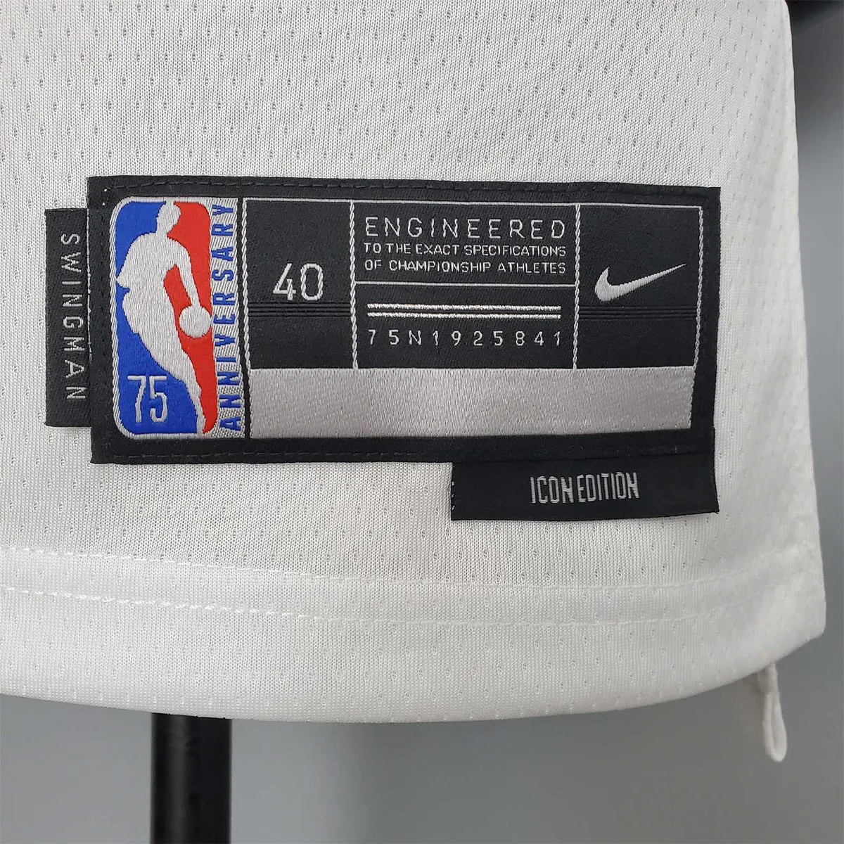 75th Anniversary Harden #13 Nets White 5