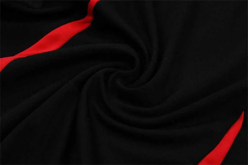 Manchester United Polo black and white-red 6