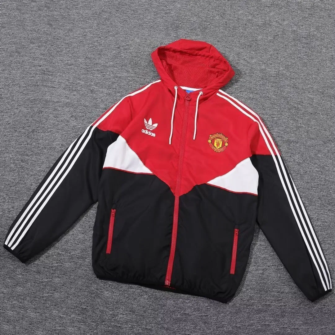 23-24 Manchester United Hoodies Windbreaker Jackets Yupoo 2