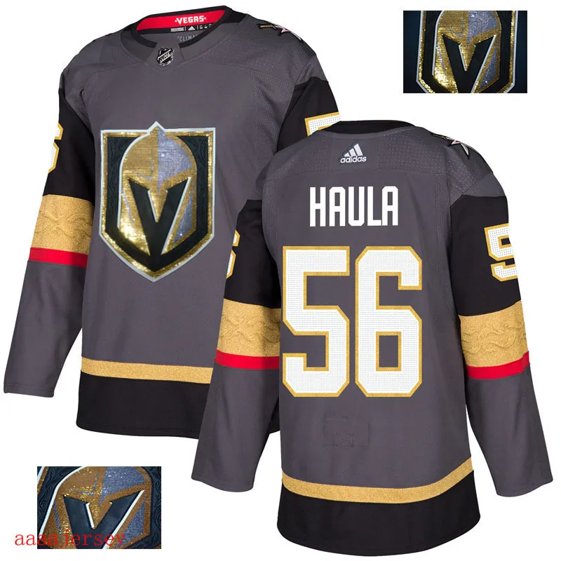 2018 Vegas Golden Knights ice hockey jersey M-3XL 维加斯金骑士队时尚亮片款冰球服 35