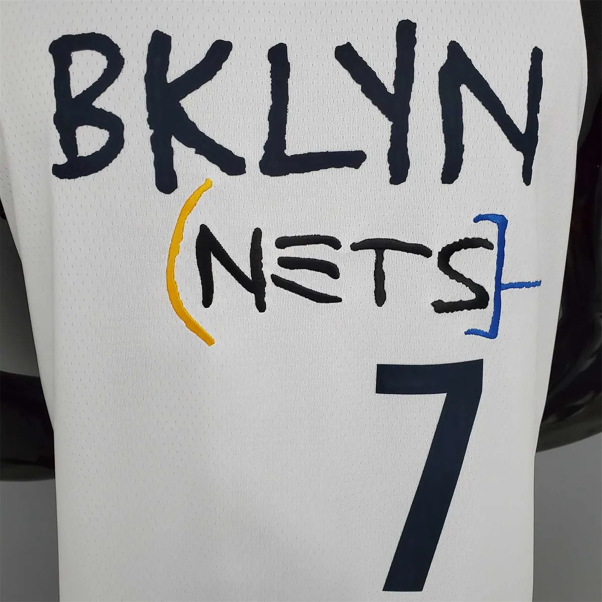 DURANT#7 Brooklyn Nets graffiti white 5