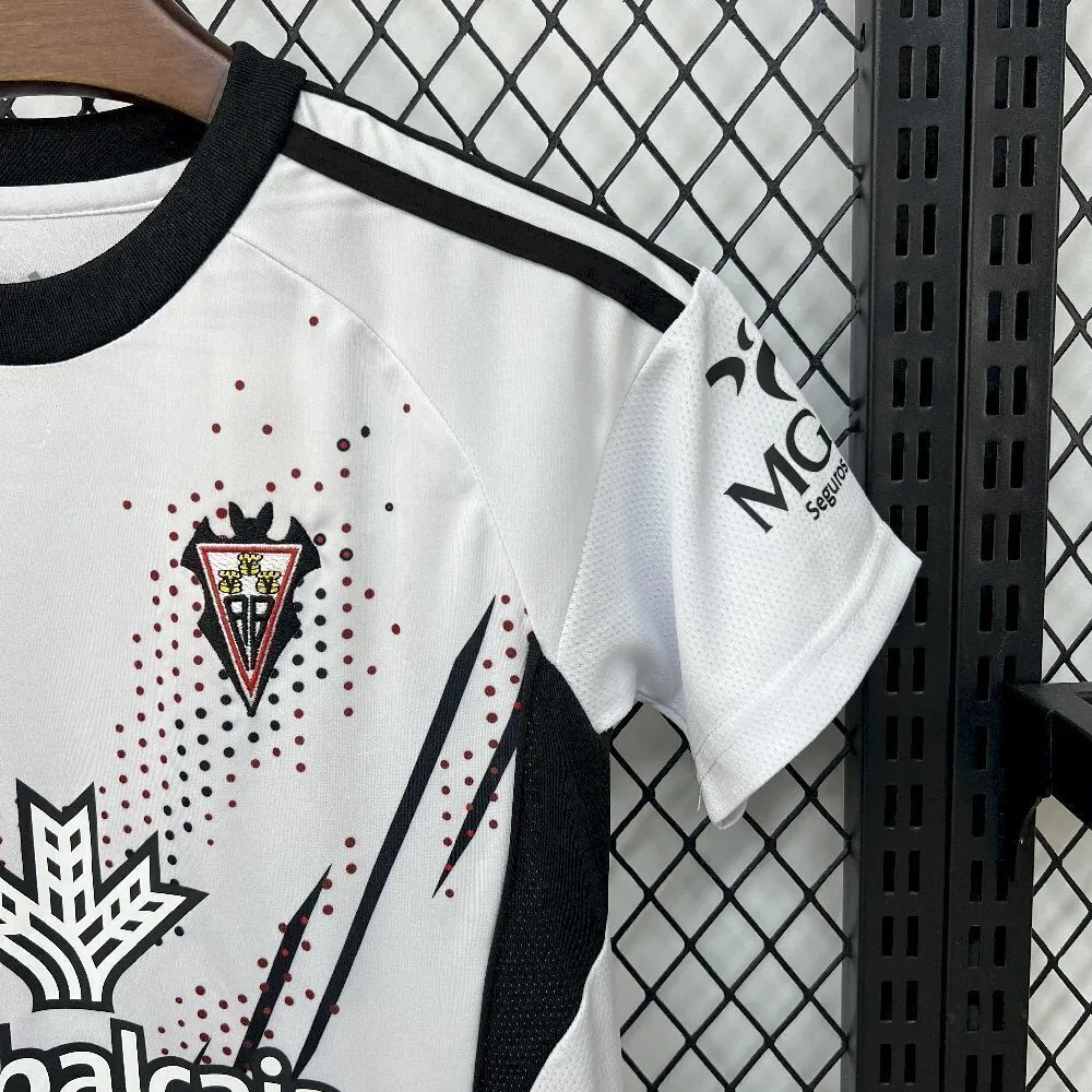 25-26 Albacete Home Kid Kits Youth Apparels Soccer AAAAJersey Yupoo 1