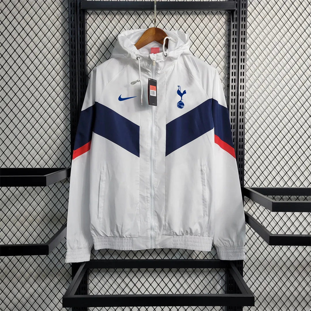22-23 Tottenham Hotspur Windbreaker White 4