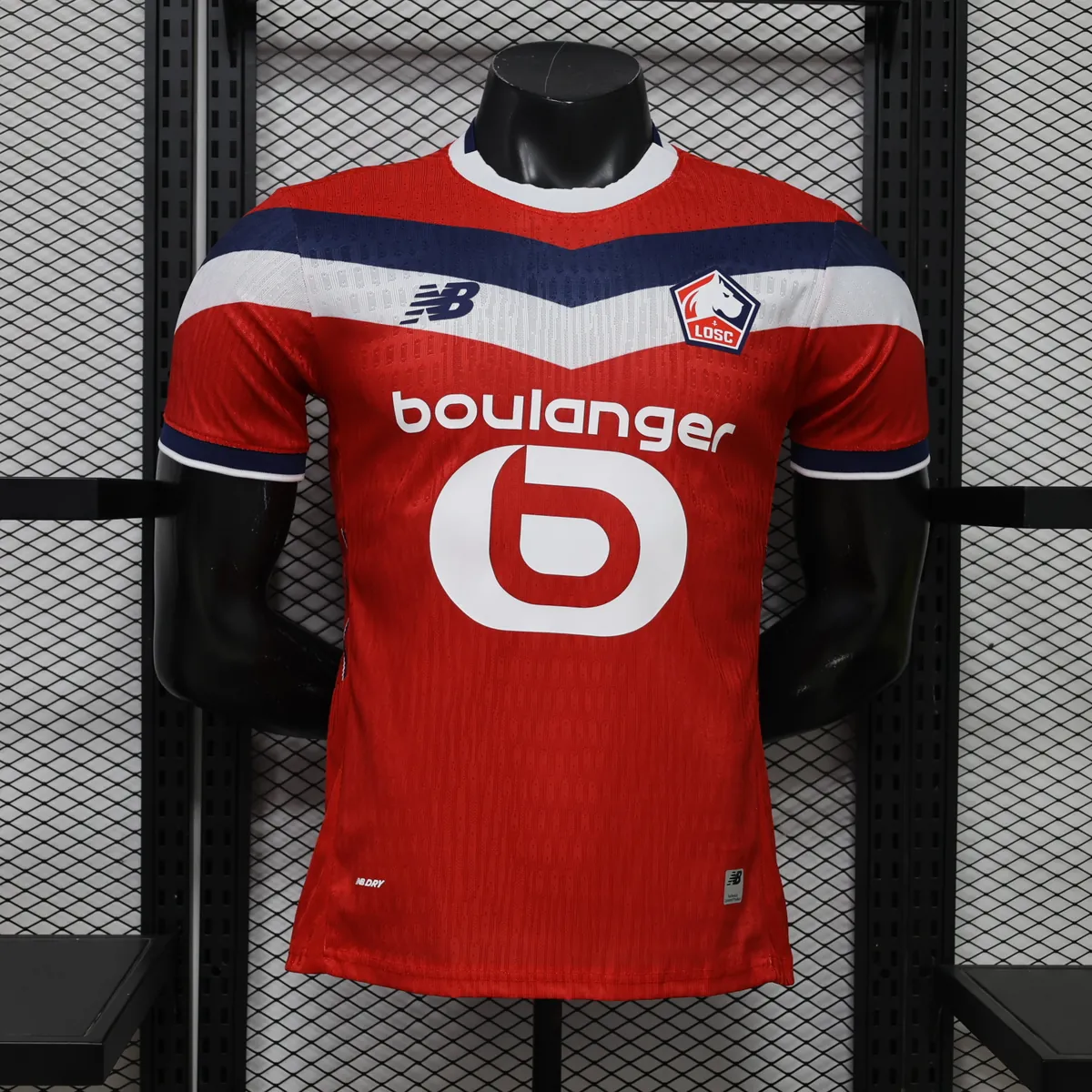 26-27 Lille Home Mens Kit Player Version Football T-Shirt AAAAJersey Supply Yupoo 7 4