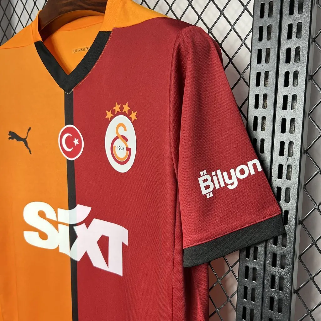 24-25 Galatasaray Home Kit Football Uniforms Sport AAAAJersey Yupoo 3