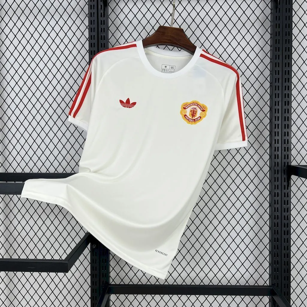 24-25 Manchester United OG White Special Edition Shirt Football Uniforms AAAAJersey Supplier Yu 5
