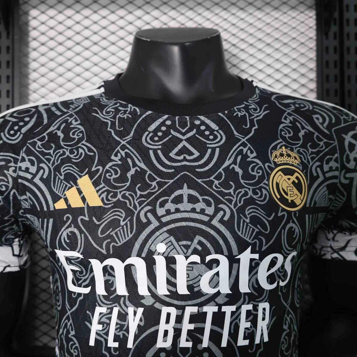 23-24 Real Madrid Special Edition Black Player Version Concept Kit Football AAAAJersey Supplier 3