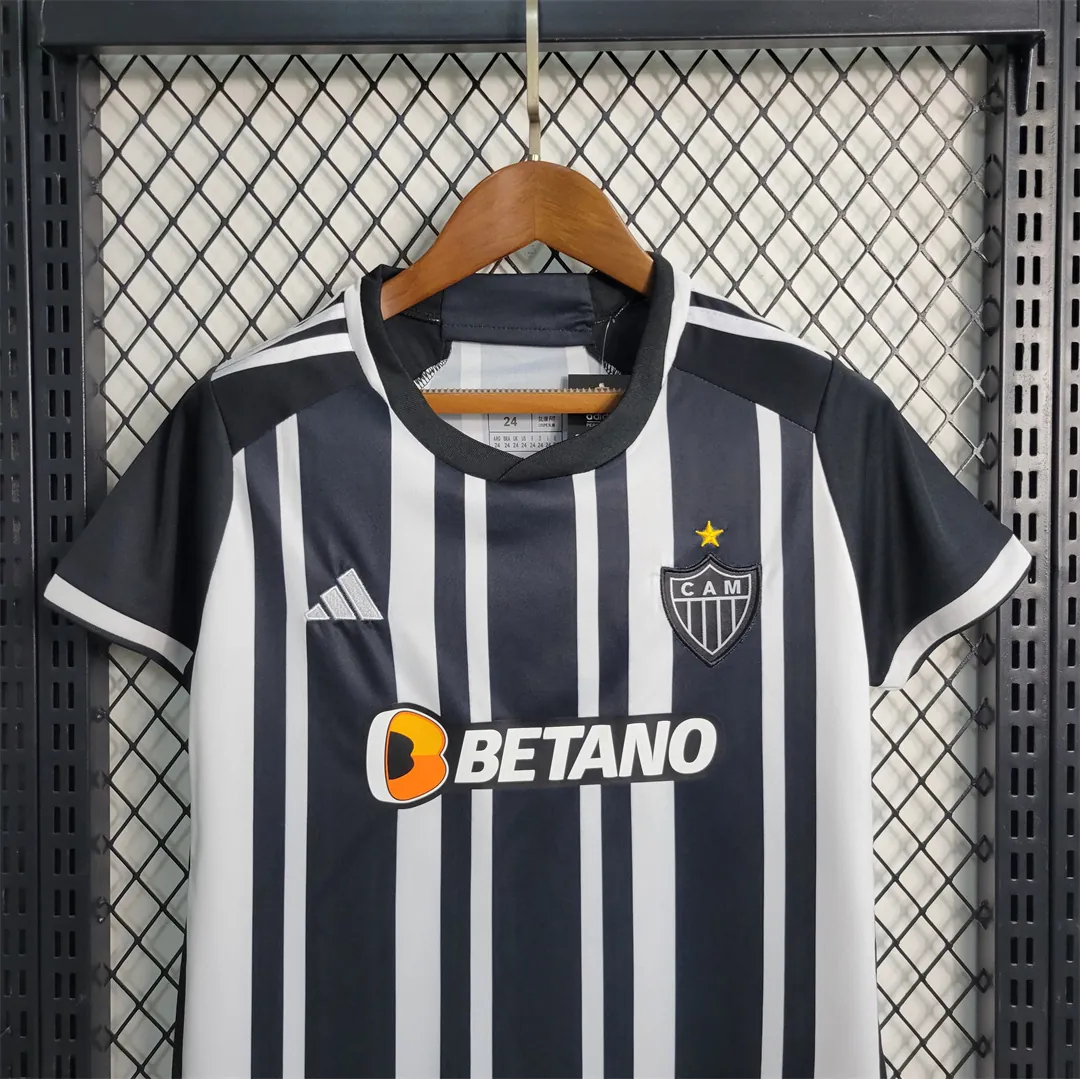 23-24 Atletico Mineiro home kids kit 4