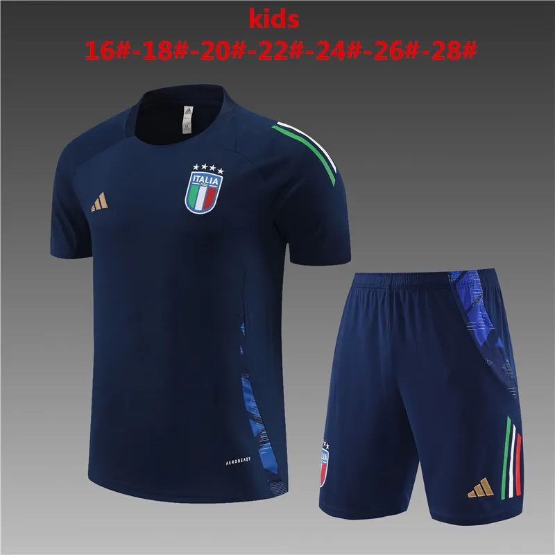 2024 Italy Kids Training Soccer Jerseys Football Shirts 1