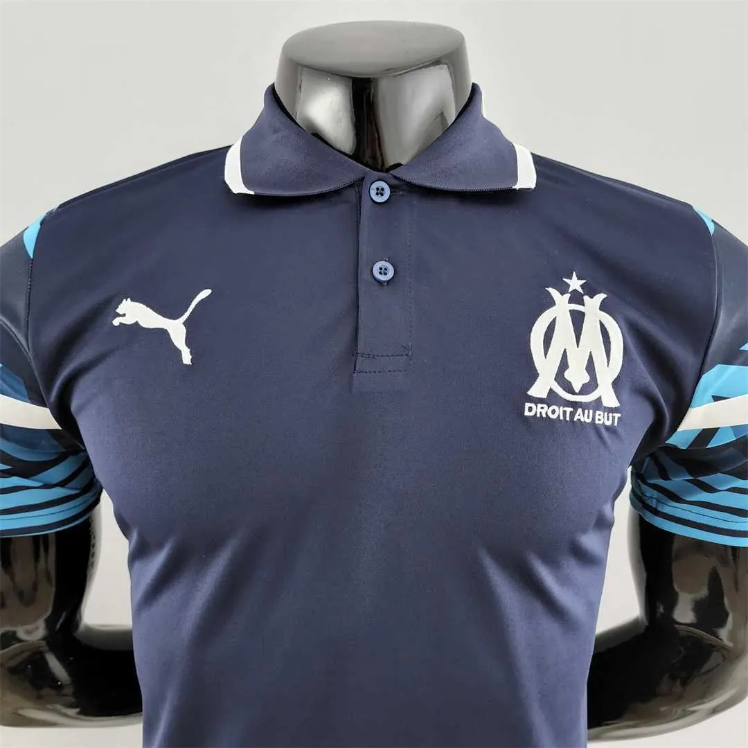 22-23 Marseille royal blue POLO 8