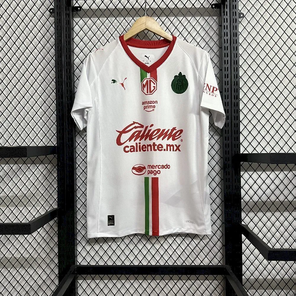 25-26 Chivas Away Kit Football T-Shirt AAAAJersey Supply Yupoo 6