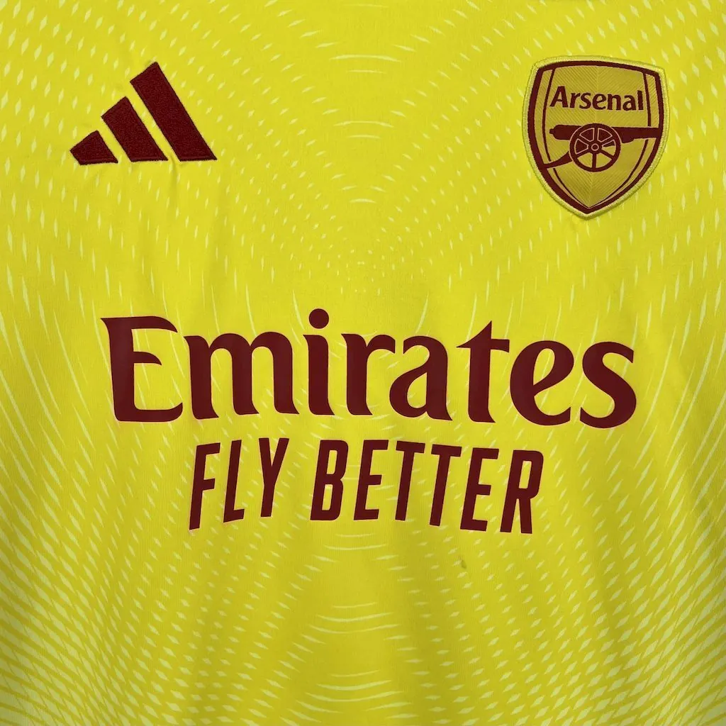 25-26 Arsenal Yellow Goalkeeper Shirt Football Uniform AAAAJersey Yupoo 4