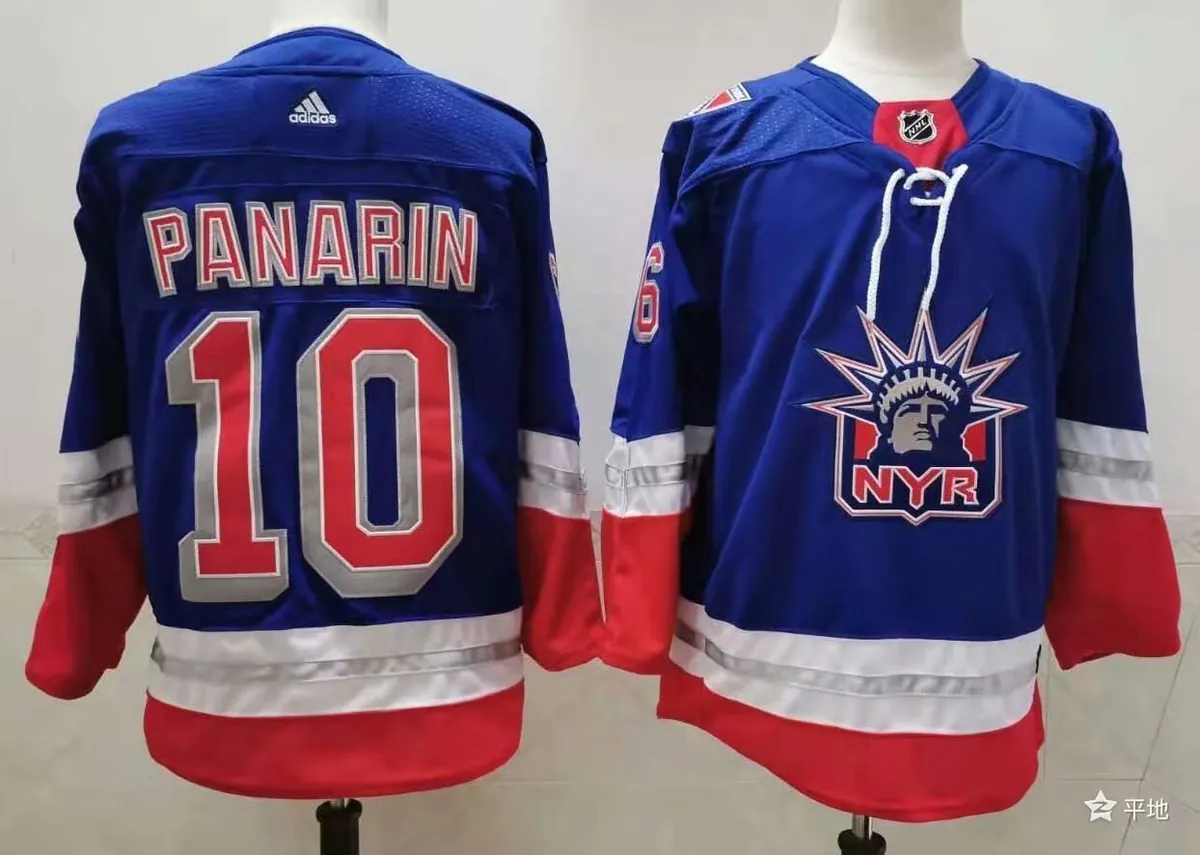 New York Rangers Ice Hockey jersey M-3XL 纽约游骑兵队冰球服 3