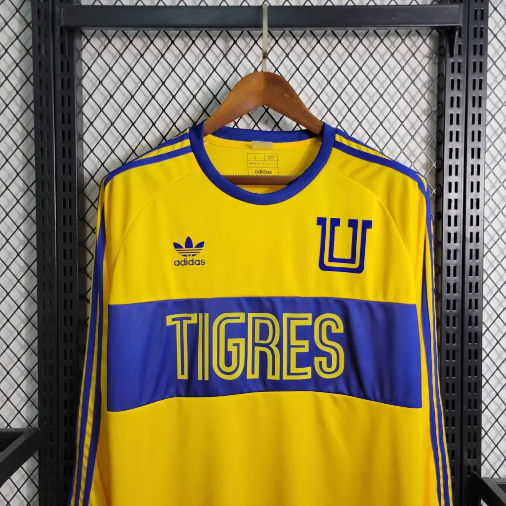 23-24 Tigres UANL Long Sleeve Shirts S-XXL Cheap Soccer Jerseys 1