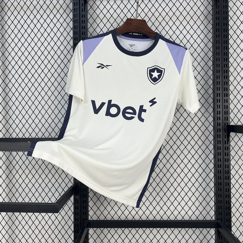 25-26 Botafogo White Training Kit Soccer T-Shirt AAAAJersey Yupoo 6