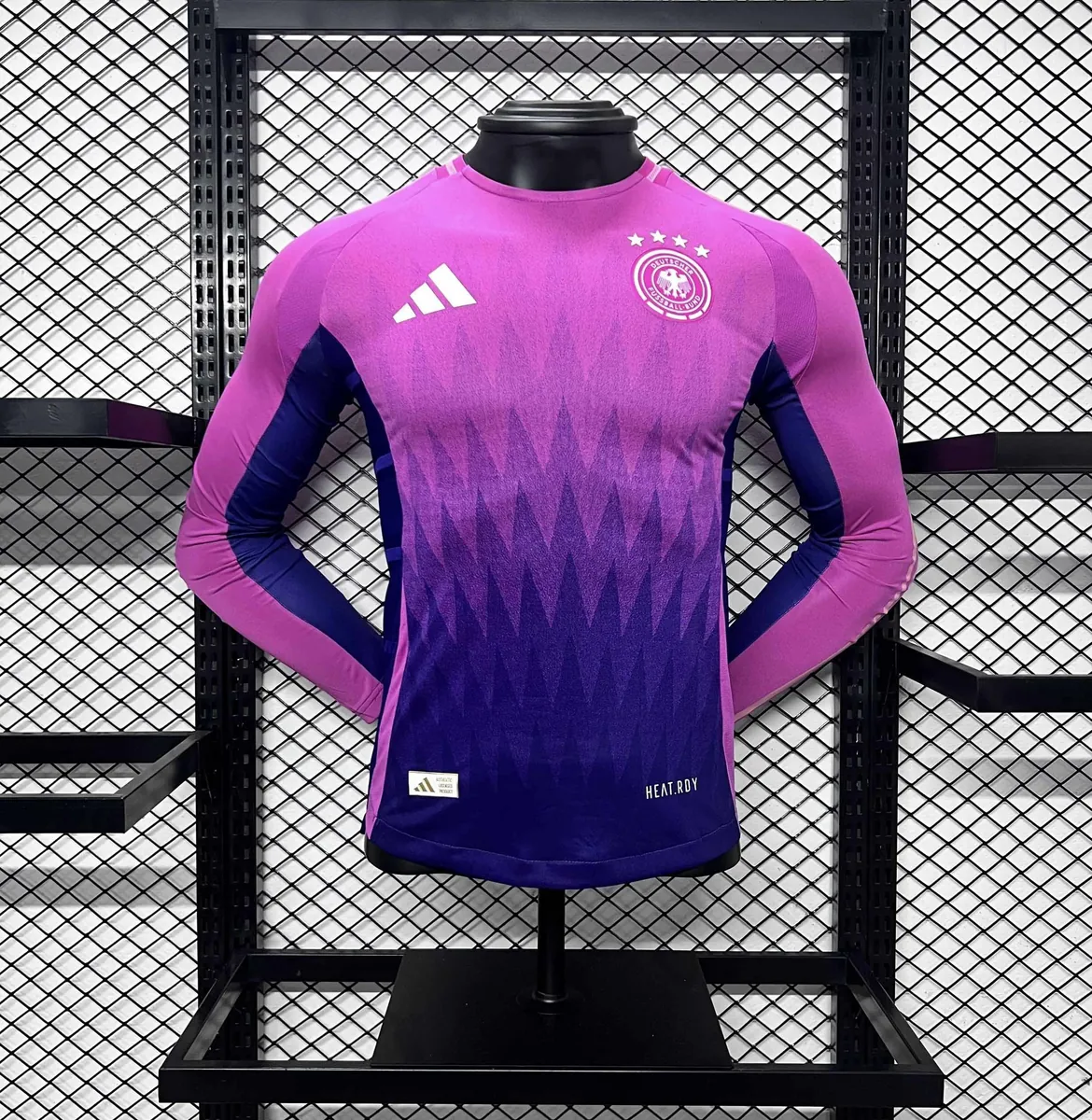 2024 Germany Away Long Sleeve Kit Player Version Shirt Jerseys Supllier Yupoo 4