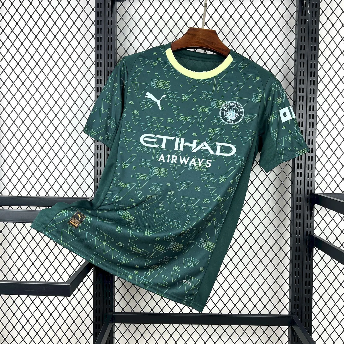 25-26 Manchester City Fourth Away Kit Soccer T-Shirt AAAAJersey Yupoo 8