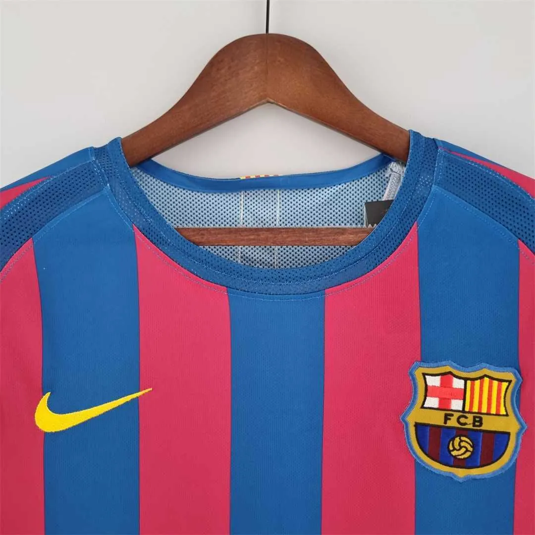 05-06 Barcelona home long sleeve 7