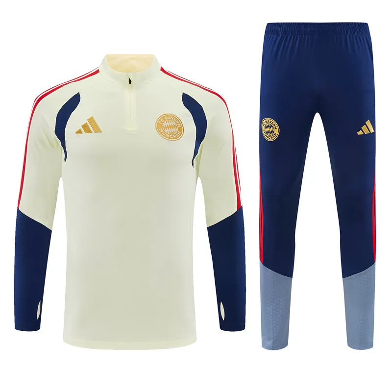 26-27 Bayern Mens Kit Football Aldult Training Long Sleeve Suit Yupoo 5 5