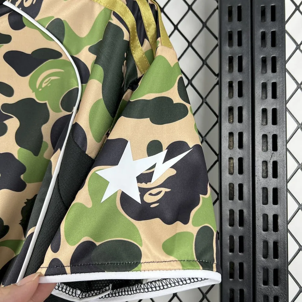 25-26 BAPE Soccer T-Shirt AAAAJersey Yupoo-1 4
