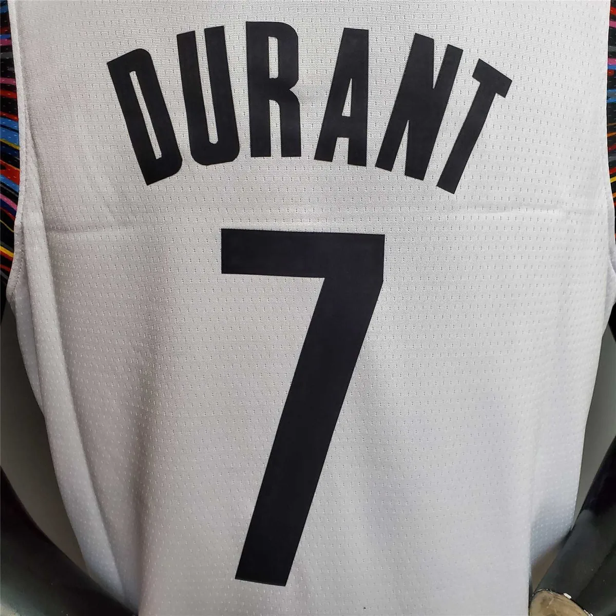 Durant #7 Brooklyn Nets City version white 1