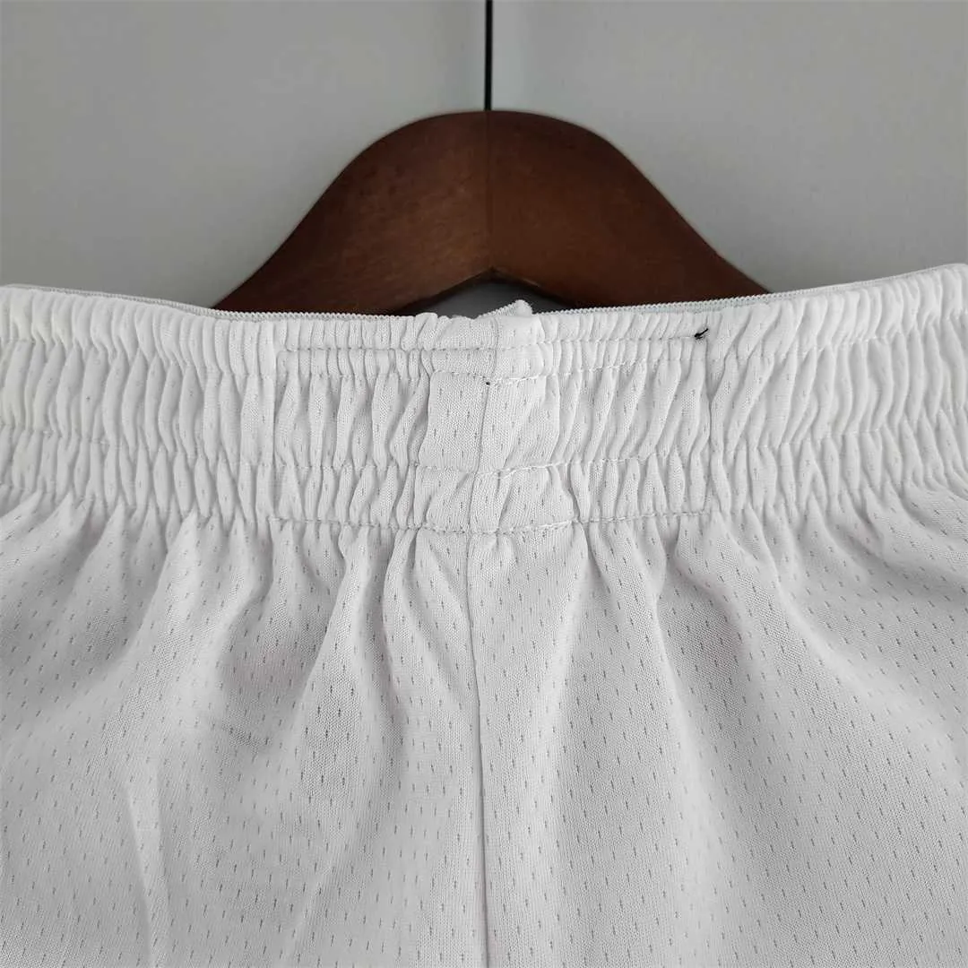 Memphis Grizzlies NBA Shorts White 2