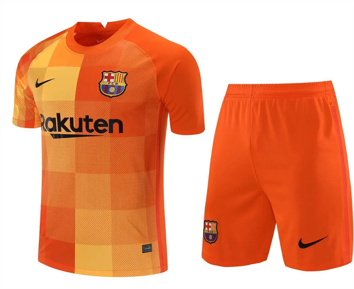 21-22 Barcelona orange goalkeeper 18