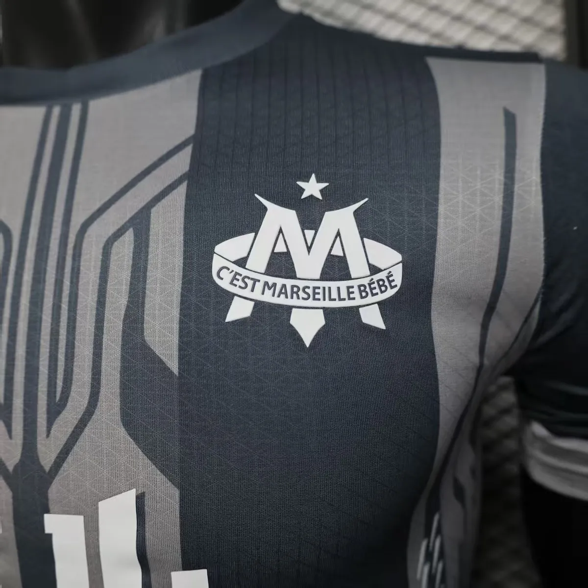 25-26 Marseille GreyYAMAHA OM X JUL Limited Edition Shirt Player Version été Kit AAAAJersey Yup 2