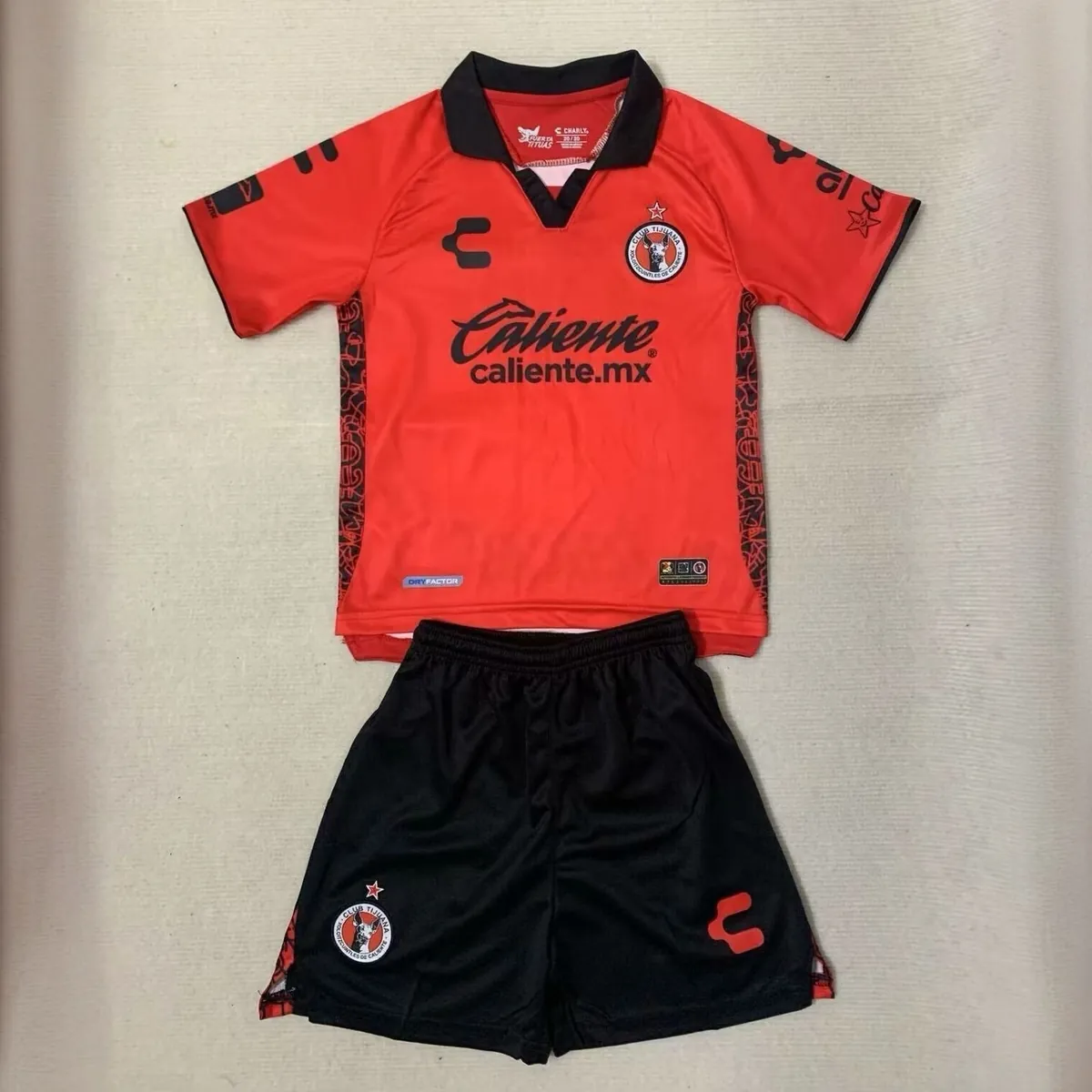 23-24 Tijuana Home Kids Kits Xolos Children Sets Soccer AAAAJerseys Yupoo 2