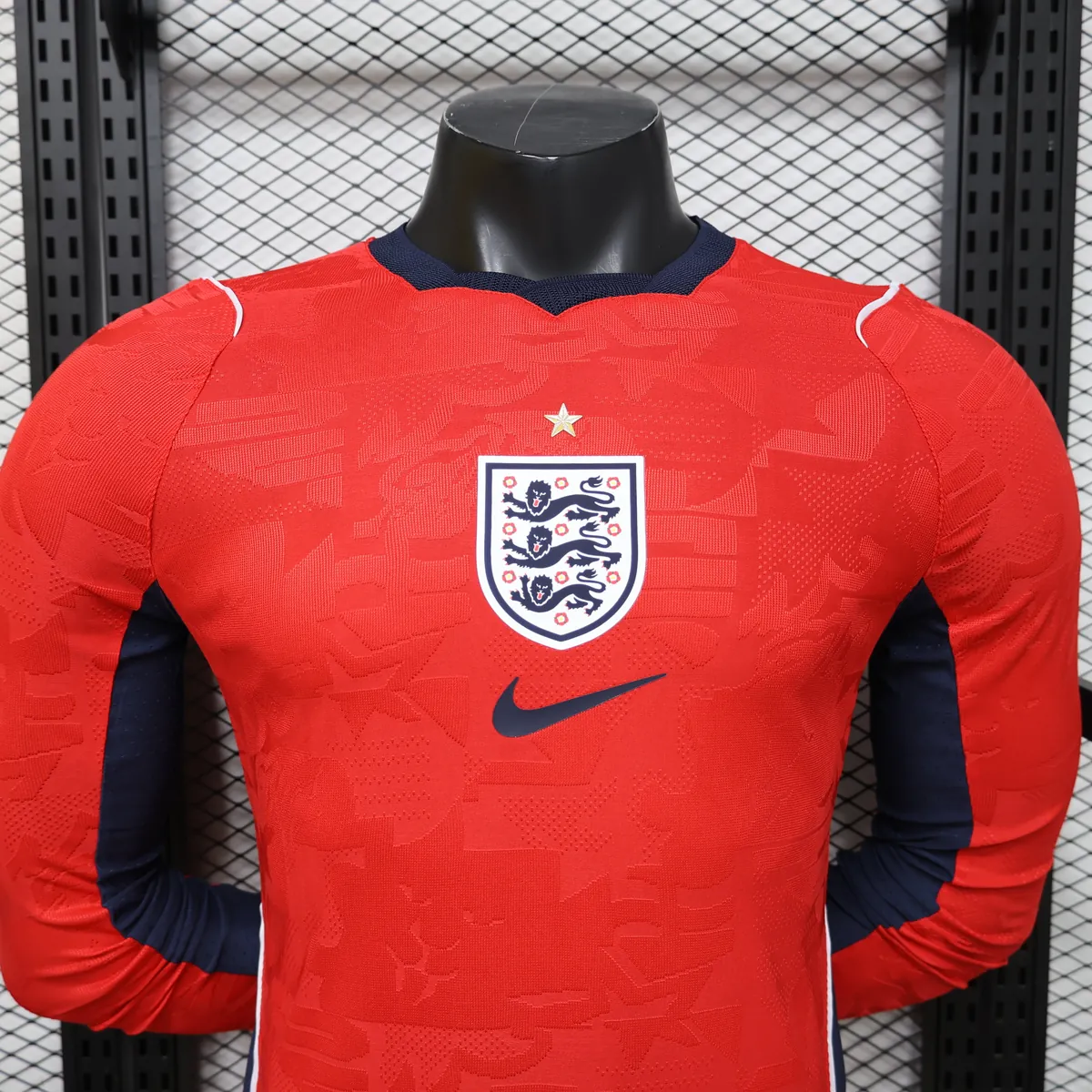 2026 World Cup England Away Kit Player Version Soccer Long Sleeve Shirt AAAAJersey Dropship Yupoo 6